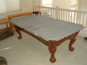 Proper pool table moving process in Orlando Florida